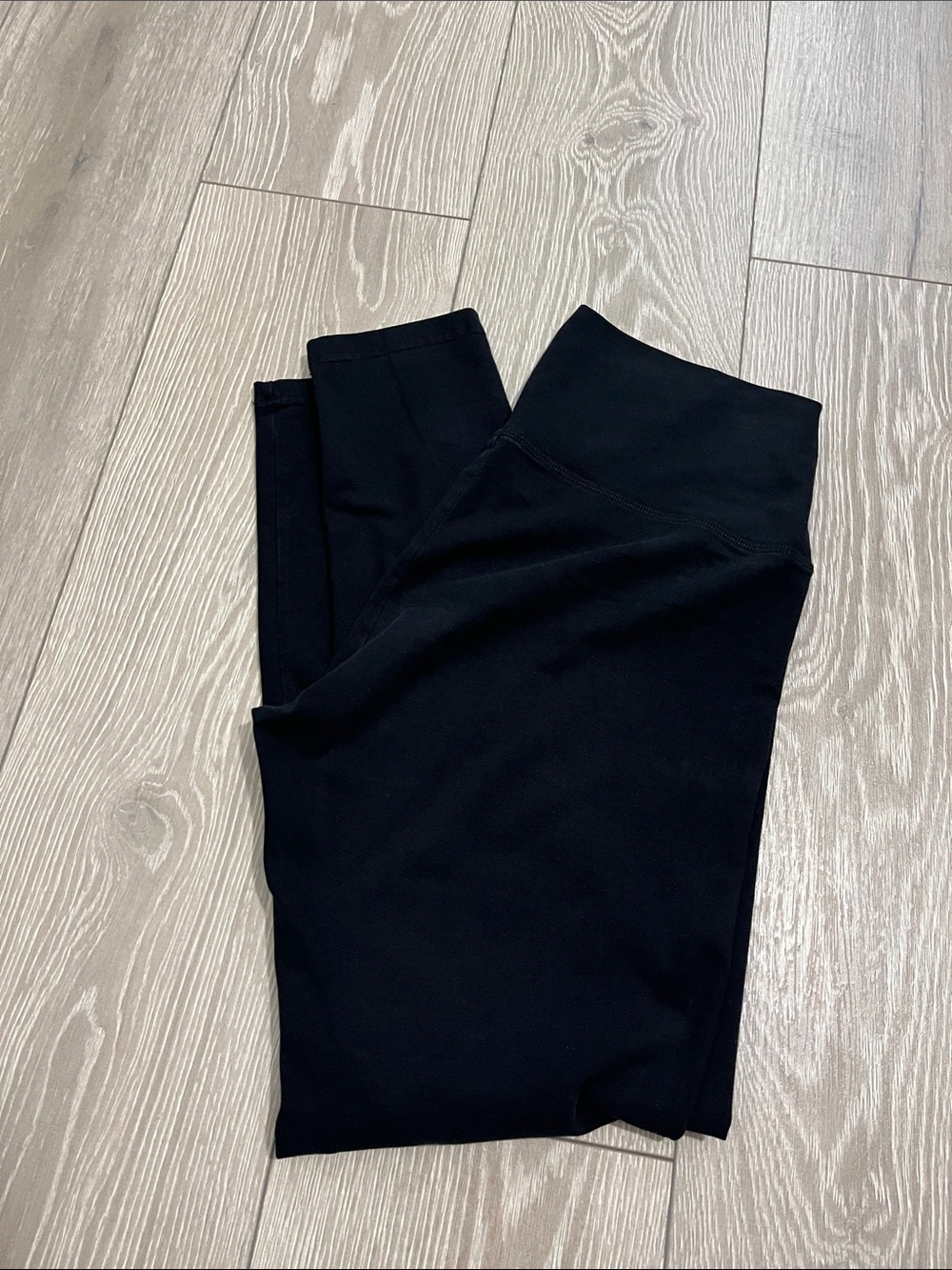 Women’s Black High-Waist Stretch Leggings
